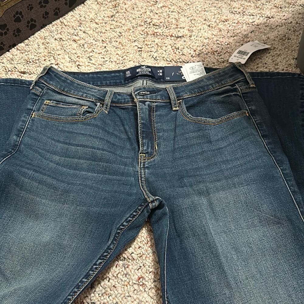 Hollister Blue Boot Cut Jeans